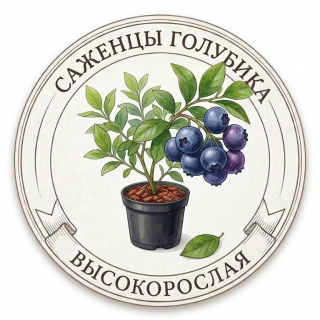 Саженцы голубики высокорослой БЛЮКРОП